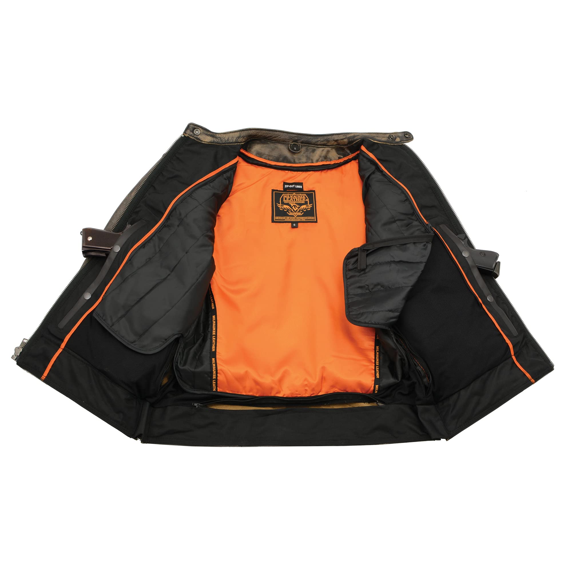 Amazon.co.jp: Milwaukee Leather メンズ アンティーク調